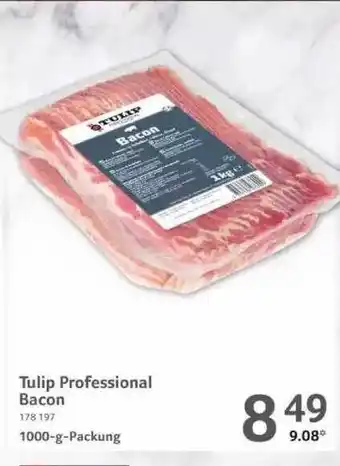 Selgros Tulip professional bacon Angebot