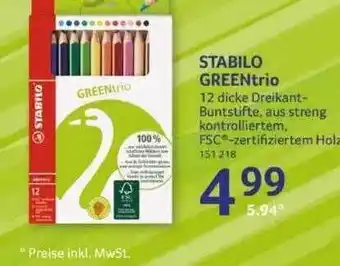 Selgros Stabilo greentrio Angebot