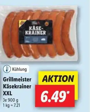 Lidl Grillmeister käsekrainer xxl Angebot