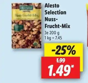 Lidl Alesto selection nuss-frucht-mix Angebot