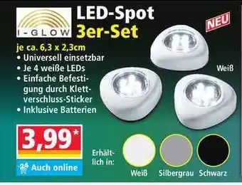 Norma LED-Spot 3er-Set Angebot