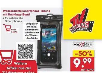 Netto Marken-Discount Wasserdichte smartphone-tasche mit umhänge-band Angebot