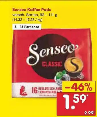 Netto Marken-Discount Senseo kaffee pads Angebot