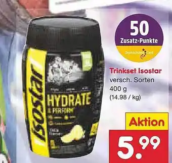 Netto Marken-Discount Trinkset isostar Angebot