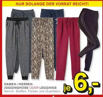 KODi Damen-/Herren Jogginghose o. Leggings Angebot