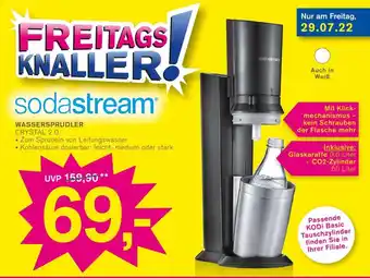 KODi SodaStream Wassersprudler Crystal 2.0 Angebot