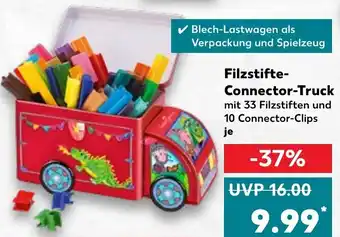 Kaufland Filzstifte Connector Truck Angebot