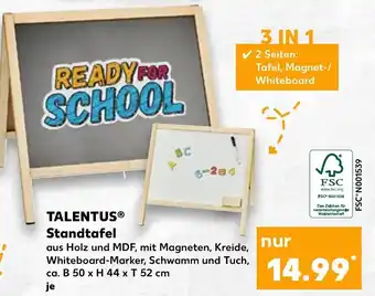 Kaufland Talentus Standtafel Angebot