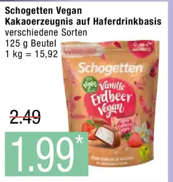 Marktkauf Schogetten Vegan Kakaoerzeugnis auf Haferdrinkbasis 125g Angebot