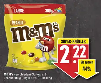 Edeka M&M''s 300g Angebot