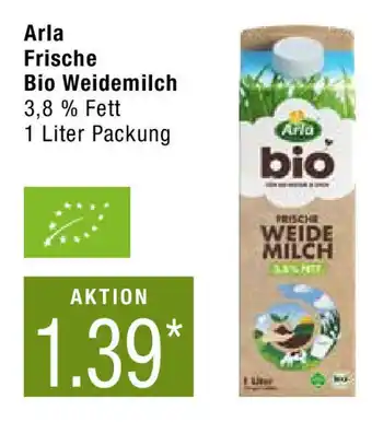 Marktkauf Arla Bio Frische Weidemilch 1L Angebot