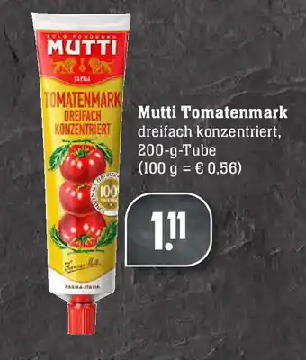 Edeka Mutti Tomatenmark 200g Angebot