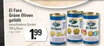 Edeka Frischemarkt El faro grüne oliven gefüllt Angebot