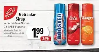 Edeka Frischemarkt Gut & günstig getränke-sirup Angebot