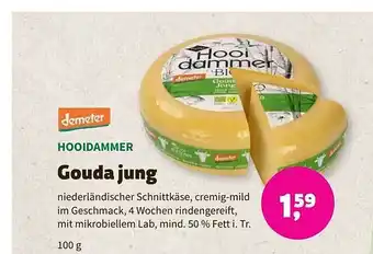 Erdi Biomarkt Demeter hooidammer gouda jung Angebot