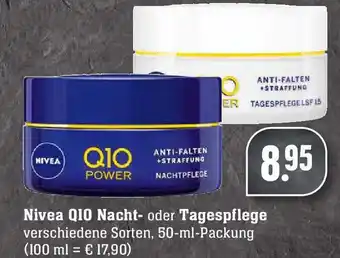 Edeka Nivea Q10 Nacht oder Tagespflege 50ml Angebot