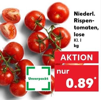 Kaufland Niederl. Rispentomaten, lose Angebot