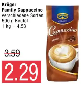 Marktkauf Kruger Family Cappuccino 500g Angebot