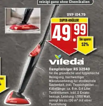 Edeka Vileda Dampfreiniger RS 32540 Angebot