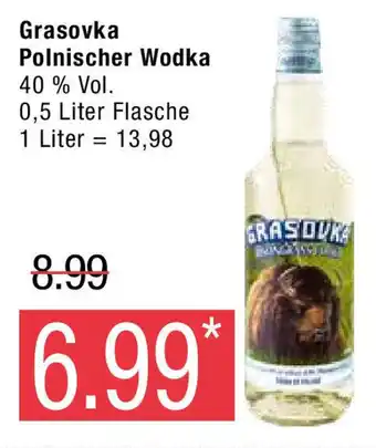 Marktkauf Grasovka Vodka 500ml Angebot