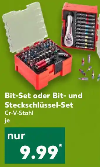 Kaufland my project Bit Set oder Bit und Steckschlüssel Set Angebot