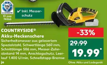 Kaufland Countryside Akku Heckenschere Angebot