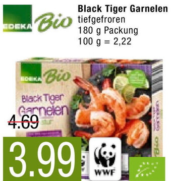 Marktkauf Edeka Bio Black Tiger Garnelen 180 g Angebot