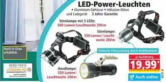 Norma LED-Power-Leuchten Angebot