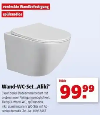 Hagebau Wand WC Set ,,Aliki" Angebot