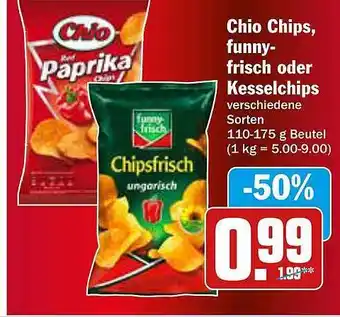 AEZ Chio chips, funny-frisch oder kesselchips Angebot