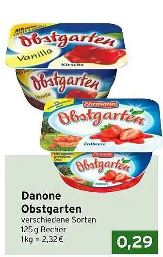 CAP Markt Danone obstgarten Angebot