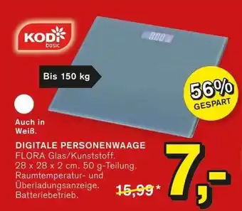 KODi Digitale personenwaage kodi basic Angebot