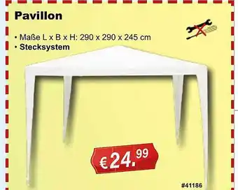 Stabilo Fachmarkt Pavillon Angebot