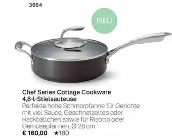 Tupperware Chef series cottage cookware 4.8l-stielsauteuse Angebot