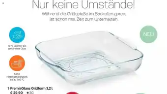 Tupperware 1 premiaglass grillform Angebot