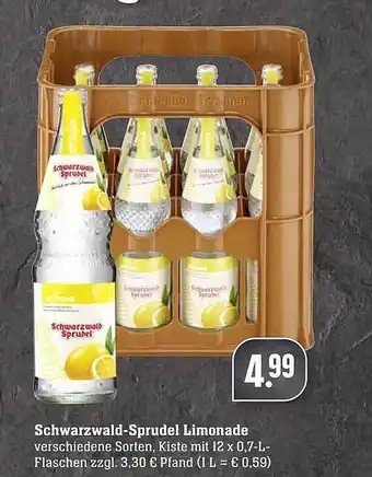 Edeka Schwarzwald-sprudel limonade Angebot