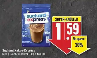 Edeka Suchard kakao-express Angebot