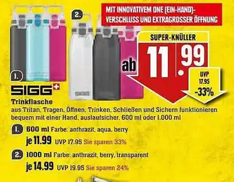 Edeka Sigg trinkflasche Angebot