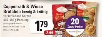 Edeka Frischemarkt Coppenrath & wiese brötchen kernig & kräftig Angebot