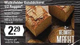 Edeka Frischemarkt Wulksfelder gutsbäckerei 1-2 roggen Angebot