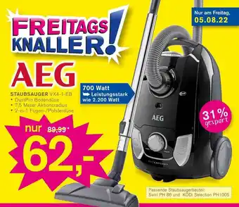 KODi Staubsauger vx4-1-eb aeg Angebot