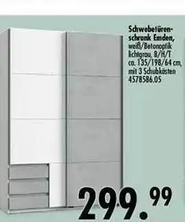 Möbel Boss Schwebetüren-schrank emden Angebot
