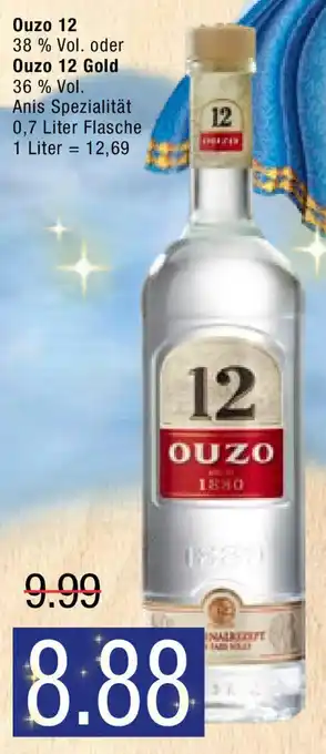 Marktkauf Ouzo 12 0,7 L Angebot