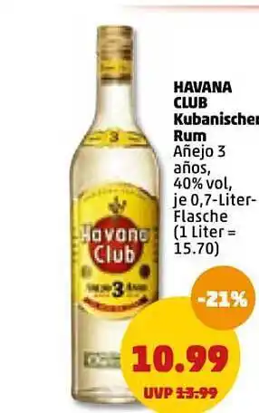 PENNY Havana club kubanischen rum Angebot