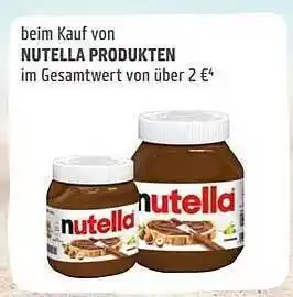 REWE Nutella produkten Angebot