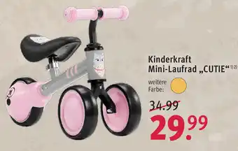 Rossmann Kinderkraft Mini Laufrad ,,Cutie" Angebot