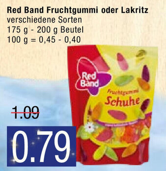 Marktkauf Red Band Fruchtgummi oder Lakritz 175 - 200 g Angebot