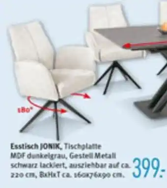 Trends Möbel Esstisch Jonik Angebot