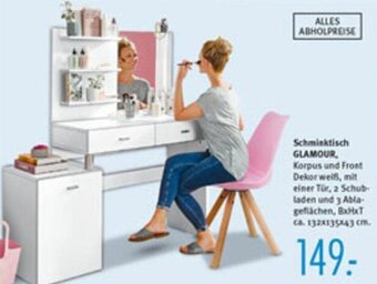 Trends Möbel Schminktisch Glamour Angebot