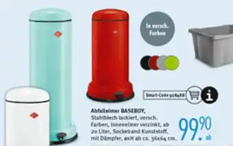 Trends Möbel Abfalleimer Baseboy Angebot